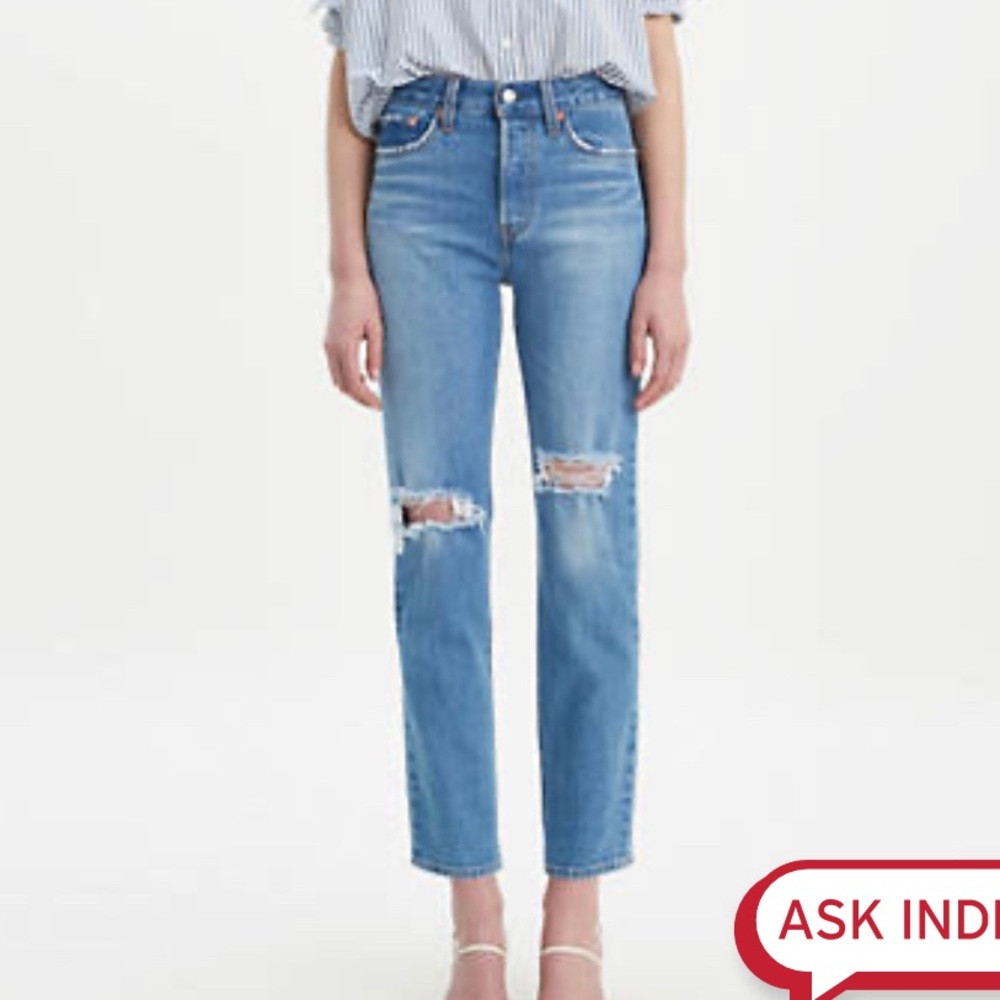 Levi’s wedgie jeans